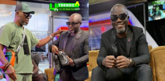 A Plus Gifts Ola Michael A $3,000 Worth Sneaker After He Was Trolled For Wearing A ‘Kakuma’ Shoe On UTV – Watch Video