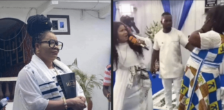 Video: Nana Agradaa slaps her lead singer for singing noisily