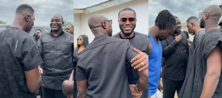 Alan Kyerematen, Sammy Awuku, Fadda Dickson, Kennedy Osei, Other Top Dignitaries Attend A Plus’s Father’s Funeral – Videos