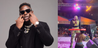 Medikal Shows Massive Love To A ‘Cr@zy’ Fan In Cape Coast Despite Security Implications – Watch Video