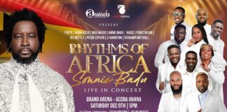 Sonnie Badu Set To Thrill Music Lovers With A Gospel Extravaganza, Rhythms Of Africa