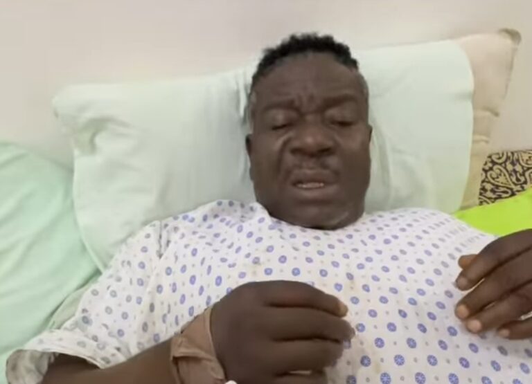 Veteran Nollywood actor Mr Ibu appeals for support in fight against an ailment that could lead to leg amputation