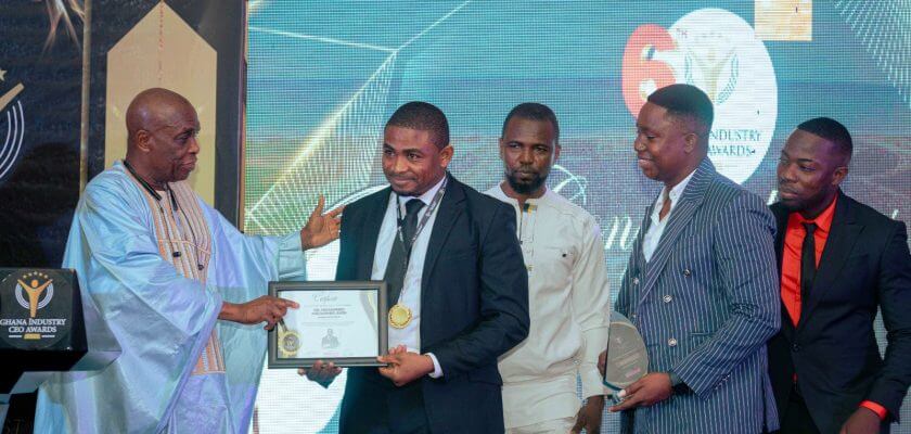 The CEO of Deus Ghana Honored at 2023 Ghana Industry CEO Awards. The Chief Executive Officer of Deus Ghana Limited (Deus.com.gh), Mohammed Mohammed Amin