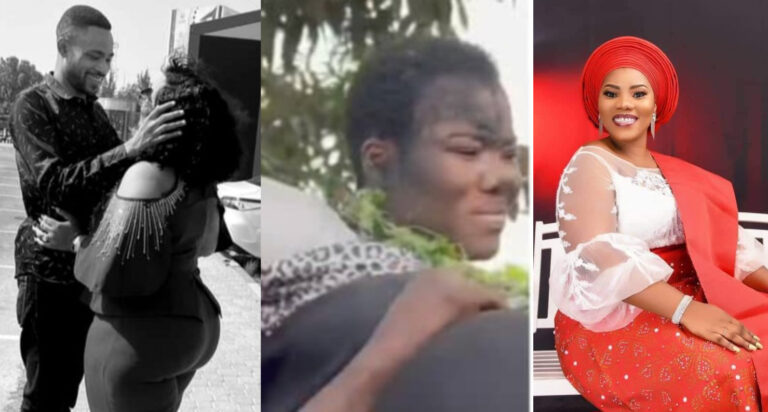 VIDEO: Kofi Adoma Finally Shows The Face Of His wife To The World As She Is Enstooled As Benkumhene of Gomoa Amanful