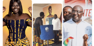 Dr Bawumia storms Akwaaba Village to give full morale to Afua Asantewaa’s Singathon
