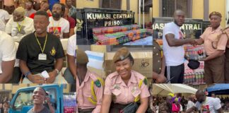 VIDEO: Dr. Likee And Team Surprise Inmates At Kumasi Central Prisons With Gifts Ahead Of The Yuletide