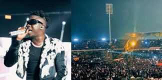 #2023BhimConcert: Stonebwoy Chalks Huge Success As He Pulls Over 30K People To The Accra Sports Stadium – Watch Videos