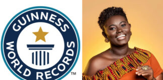 Check Out Guinness World Records First Reaction To Afua Asantewaa’s Successful Attempt To Break The Record For The Longest Sing-a-thon