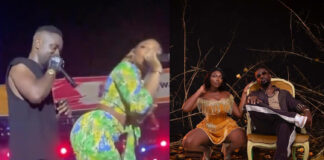 #ThisIsTema23: Watch Video Of The Moment S3fa Shocked Sarkodie During Their Performance As She Gave Him The Opportunity To Grind Her