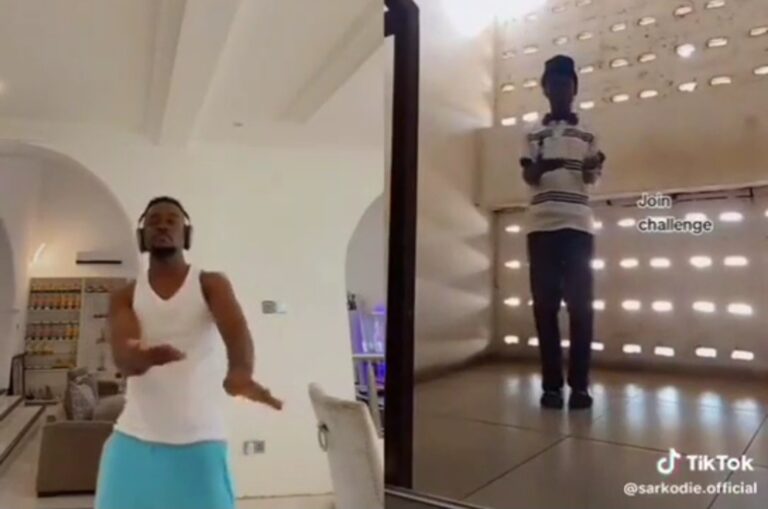 Sarkodie Joins Dance Challenge For Viral Highlife Singer, Safo Newman’s New Single – Watch Video