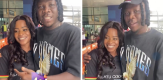 Stonebwoy Apologises To Chef Faila For Failing To Attend Her Cookathon In Tamale As They Finally Meet