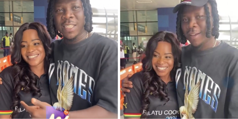 Stonebwoy Apologises To Chef Faila For Failing To Attend Her Cookathon In Tamale As They Finally Meet