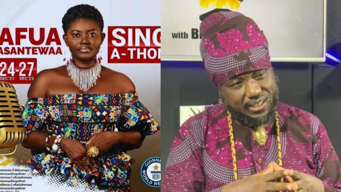 You did not bath for five days because of a useless record – Ghanaians descend on Blakk Rasta over Afua Asantewaa