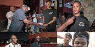 Musician NY Melody Dashes GHS 10, 000 To The Police Officer Who Found And Returned GHS 2, 100 To A Motor Rider In Trending Video
