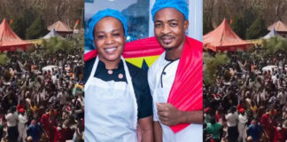 VIDEO: Hundreds Of People Storm The Venue For Chef Faila’s Cookathon To Celebrate Her As She Ends