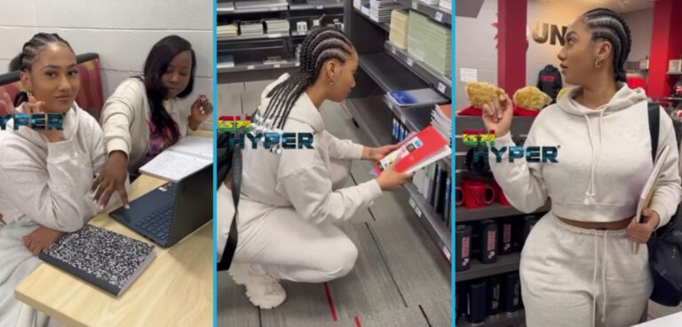 Hajia4Reall Spotted At A College In The USA Schooling Amid Her Recent Guilty Plea In The Over 2 Million Dollars Romance Scam Case