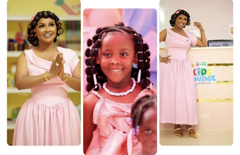 Nana Ama McBrown inaugurates new children’s lounge