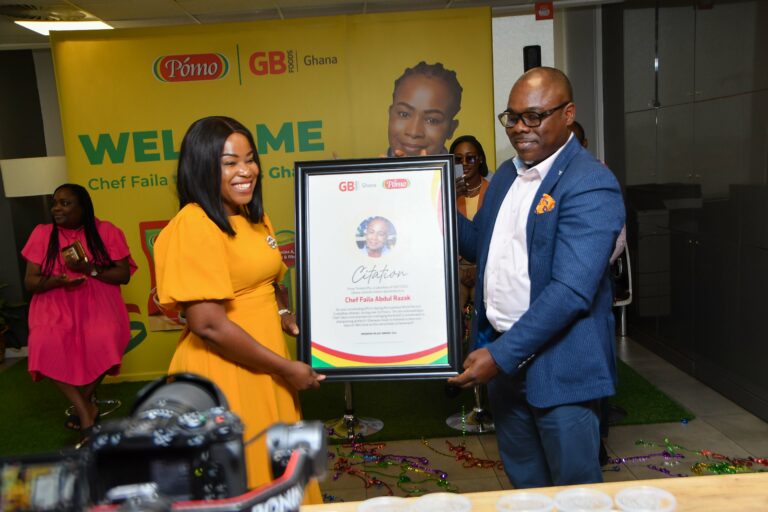 Chef Faila Visits GBFoods: Celebrating Ghanaian Talent And Record-Breaking Success