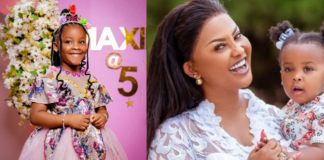Nana Ama McBrown drops gorgeous pictures to celebrate Baby Maxin’s 5th birthday