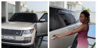 Wendy Shay Flaunts Her 2024-Registered Range Rover, Customised ‘Shay GNG’