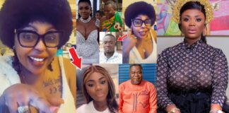 Afia Schwar Finally Responds To Akua GMB’s Description Of Her As A P!g And D0g; Alleges She Is Pregnant For A Popular Pastor