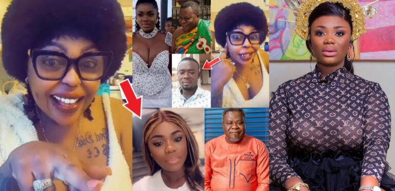 Afia Schwar Finally Responds To Akua GMB’s Description Of Her As A P!g And D0g; Alleges She Is Pregnant For A Popular Pastor