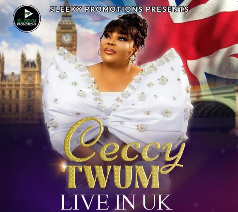 Ceccy Twum Readies To Mesmerize UK Audience With Live Concert