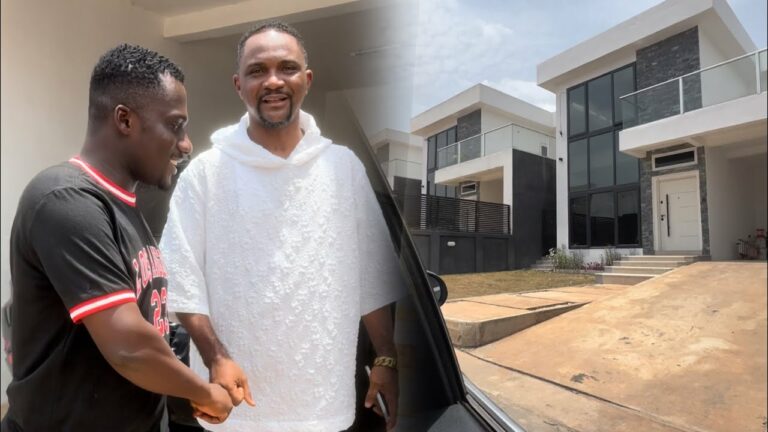 ZionFelix Visits Mr Logic After Acquiring A New House In Accra (Video)