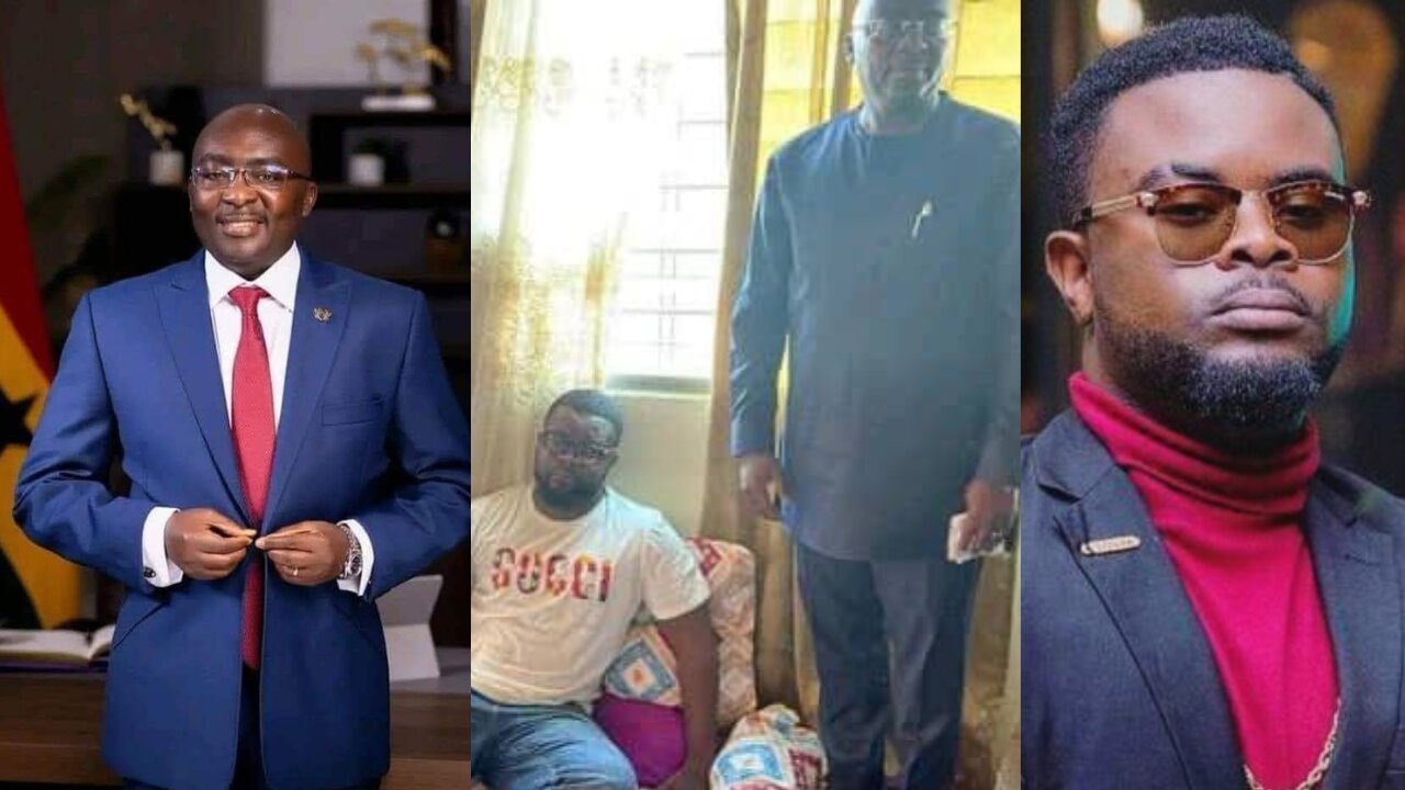 Dr Bawumia visits YOLO star Drogba after plea for financial aid (Video)