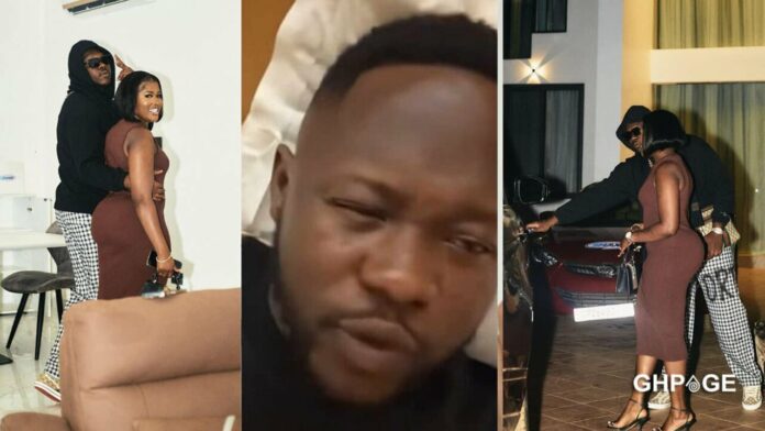 Crying Medikal reveals how Fella Makafui's cousin sees his heavy joystick most of the time (Video)