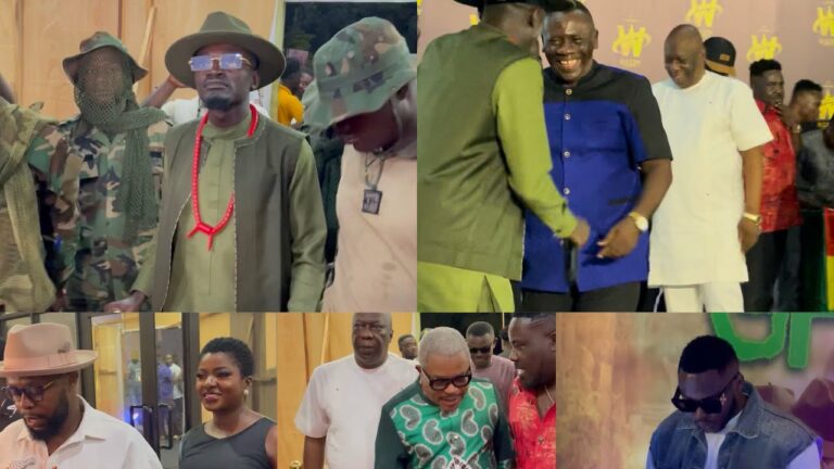 Video: Akrobeto, Medikal, Ahuofe Patri And Top Stars Show Up At Lilwin’s ‘A Country Called Ghana’ Movie Premiere In Accra