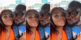 Funny Face happily shows off his new lover – Video