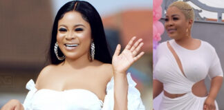 Kisa Gbekle Causes Stir As She Wears Provocative Dress To Tracey Boakye’s Daughter’s Birthday Party – Watch Video