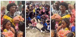 Here’s the beautiful video of Afronita performing with the Afrostar Kids at KIA