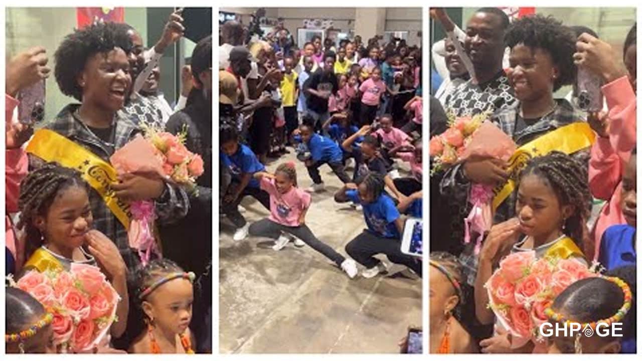 Here’s the beautiful video of Afronita performing with the Afrostar Kids at KIA