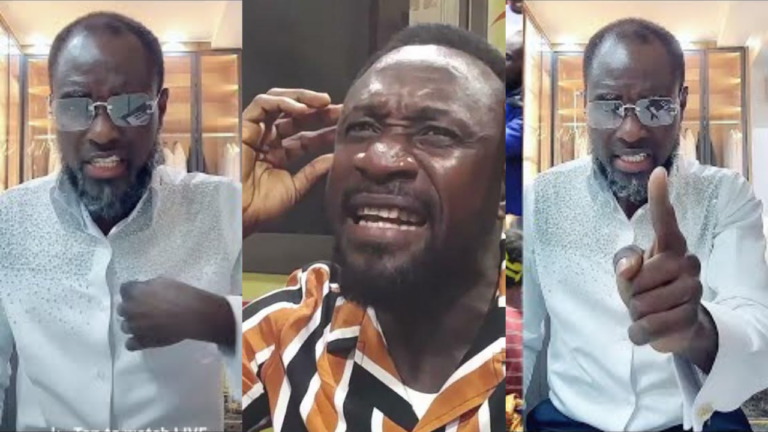 Video: Avram Ben Moshe and Prophet Ogyaba insult each other on live radio