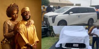 #Chivido2024: Davido Gifts Chioma Brand New Car As They Tie The Knot In A Star-Studded Ceremony