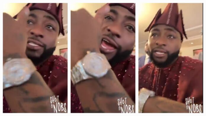 Davido-wedding-wristwatch