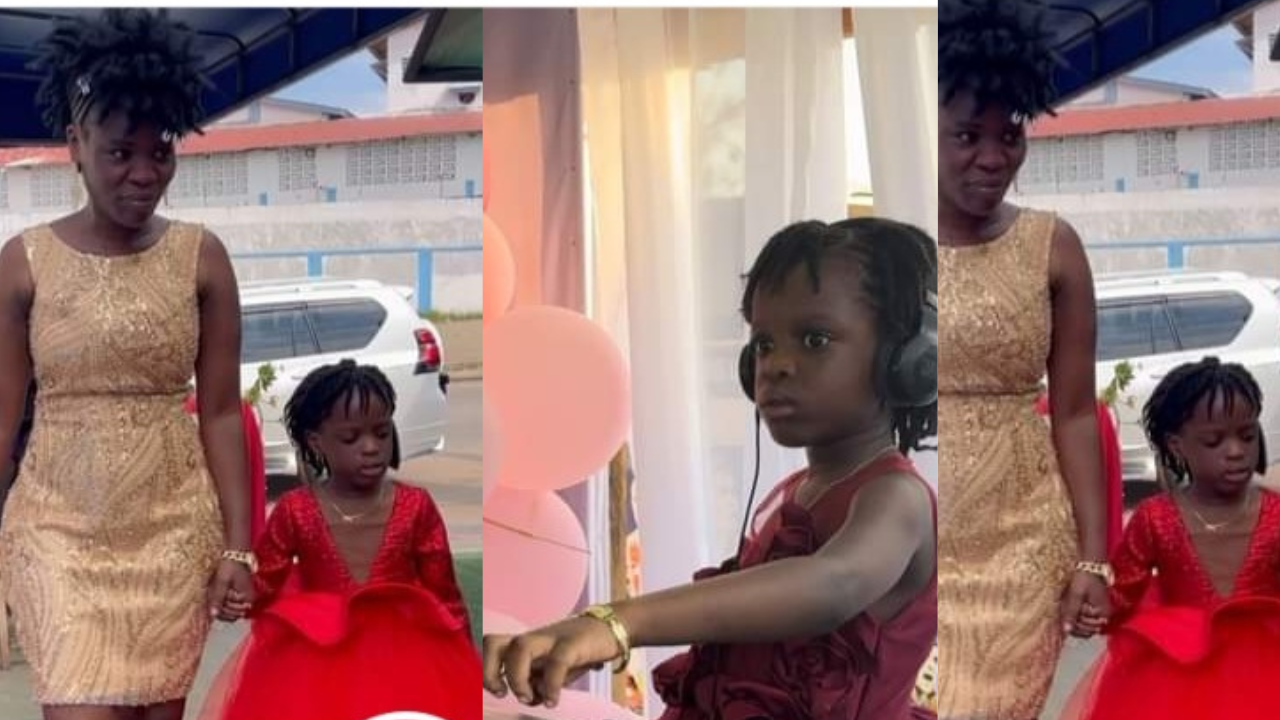 Video: Ohemaa Woyeje throws a lavish party for her first child