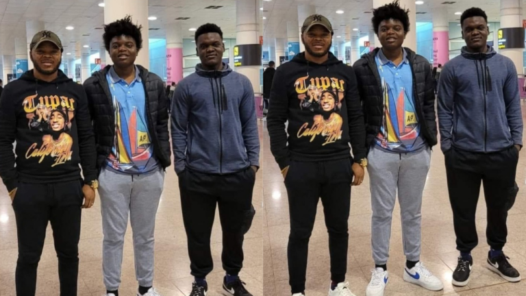 Photo of Obinim and his all-grown-up sons get Ghanaians talking