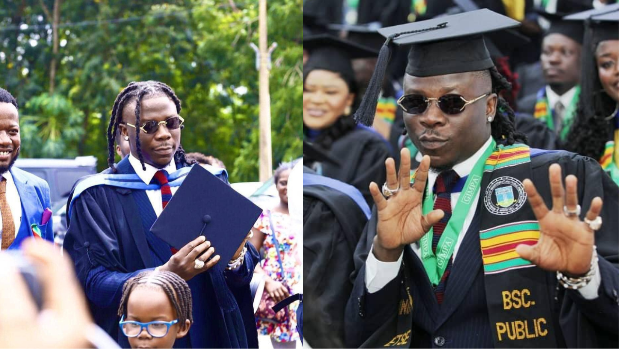 Videos Of Stonebwoy Studying In Class At GIMPA Surface Online Amid Doubts About Him Meriting The Degree