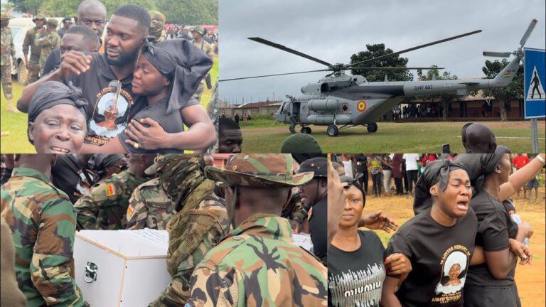 Rich Businessman Joseph Nti Blows Cash On Mum’s Funeral To Give Her A Befitting Burial