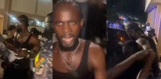 Watch how Black Sherif stopped his performance at UMAT after fans experienced an electric shock
