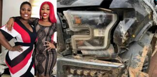 Fantana’s mother survives a gory accident