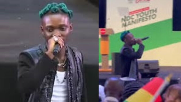 My performance at NDC Youth manifesto launch was strictly business, not an endorsement – Olivetheboy