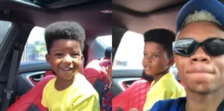 Adorable video of KiDi dancing with his son warms hearts KiDi