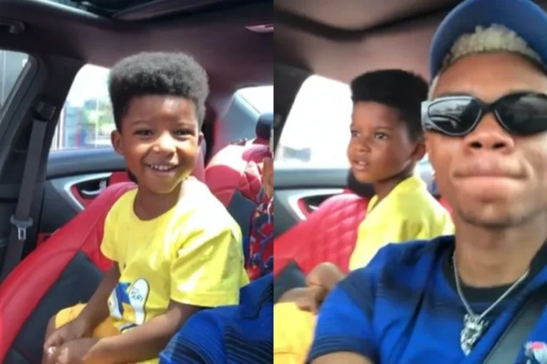 Adorable video of KiDi dancing with his son warms hearts