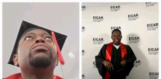 Ghanaian Filmmaker, Peter Sedufia Graduates With A Master’s Degree In Filmmaking From EICAR, Paris