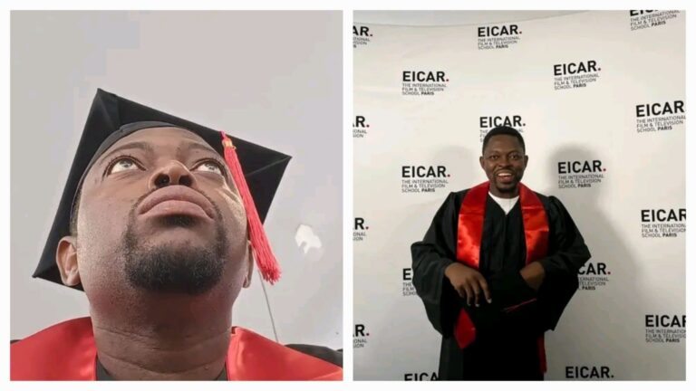 Ghanaian Filmmaker, Peter Sedufia Graduates With A Master’s Degree In Filmmaking From EICAR, Paris