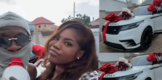 Shatta Wale buys a brand new Range Rover Velar for his girlfriend Maali Shatta Wale
